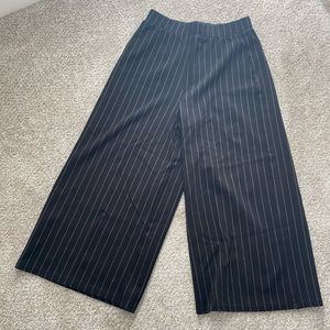 Wide Leg Cropped Dress Pants